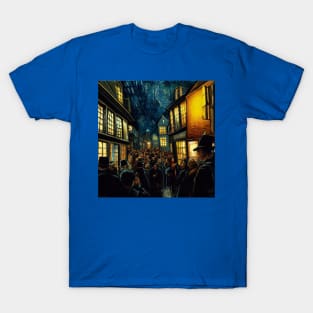 Starry Night in Diagon Alley T-Shirt